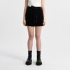 Short velours femme