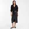 Gilet noir chaud femme