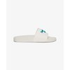 Blanc Brillant/Bleu Moyen