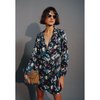 Ikks robe longue fleurie
