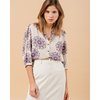 Beige/Violett