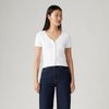T-shirt dames korte mouw katoen