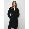 Manteau croisé femme