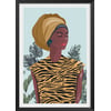 Affiche + Cadre En Bois - Noir