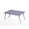 Plateau rond gris