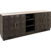 Marron Foncé Effet Bois Marbre