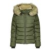 Veste matelassée femme kaki