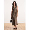 Robe ample et fluide mi-longue