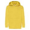 Pull jaune fille