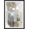 Affiche + Cadre En Bois - Noir
