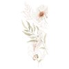 Plante verte fleur rouge