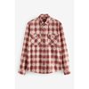 Chemise à carreaux rouge et noir