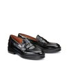 Mocassins dames zwart leer
