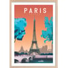 Affiche + Cadre En Bois - Chêne