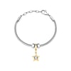 Stainless Steel,Yellow Gold