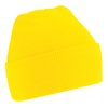 Bonnet jaune et bleu