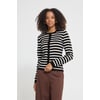 Noir Black Cloud Dancer Small Stripe