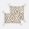 Housse de coussin motif ethnique