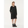 Robe noire forme trapèze