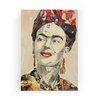Imprimé Collage De Portraits De Frida