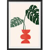Affiche + Cadre En Bois - Noir