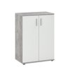 Commode gris béton