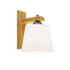 Applique murale bois foncé