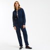Combinaison velours bleu marine