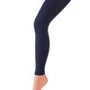 Collant fin bleu marine