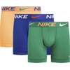 Orange + Vert + Bleu