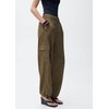 Pantalon battle kaki femme