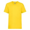Tee shirt jaune fille