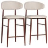 Beige, Bois Foncé