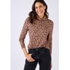 Marron Beige Animalier