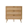 Commode vintage bois clair