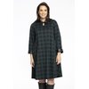 Robe simili cuir grande taille