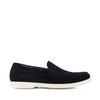 Chaussures daim bleu marine homme