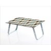Ovales, Turquoise Marron