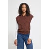 Brown W. Beige Embroidry