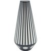 Vase cylindrique noir
