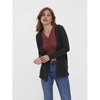 Maglione lungo da donna con cappuccio