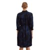 Robe satin violet