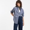 Rayé Bleu Foncé