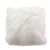 Coussin blanc doux