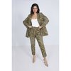 Veste kaki femme grande taille