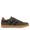Dark Taupe Navy Rust