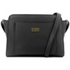 Sac à main noir et or