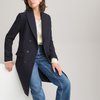 Manteau laine bleu marine