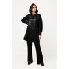 Blouson faux cuir femme grande taille