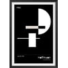 Affiche + Cadre En Bois - Noir